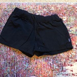 Black patagonia shorts